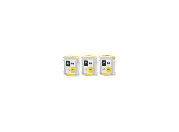 HP nr. 85 blekk yellow 3x69ml 3-pk 